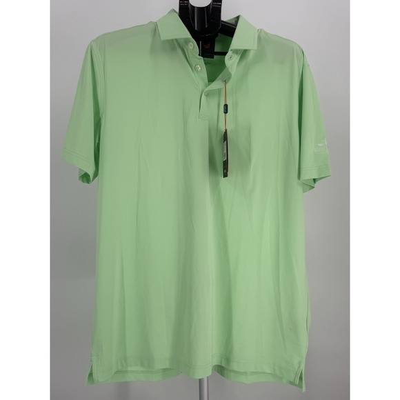 Donald Ross Other - Donald Ross Sports Polo Shirt L Green Golf Performance MIAMI LAKES CLUB LOGO